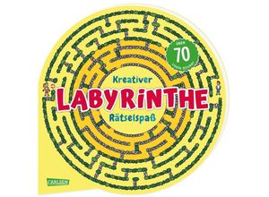 9783551191663 - Kreativer Labyrinthe-Rätselspaß - Anton Poitier Kartoniert (TB)