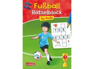 9783551191915 - Fußball-Rätselblock für Profis - Laura Leintz Kartoniert (TB)