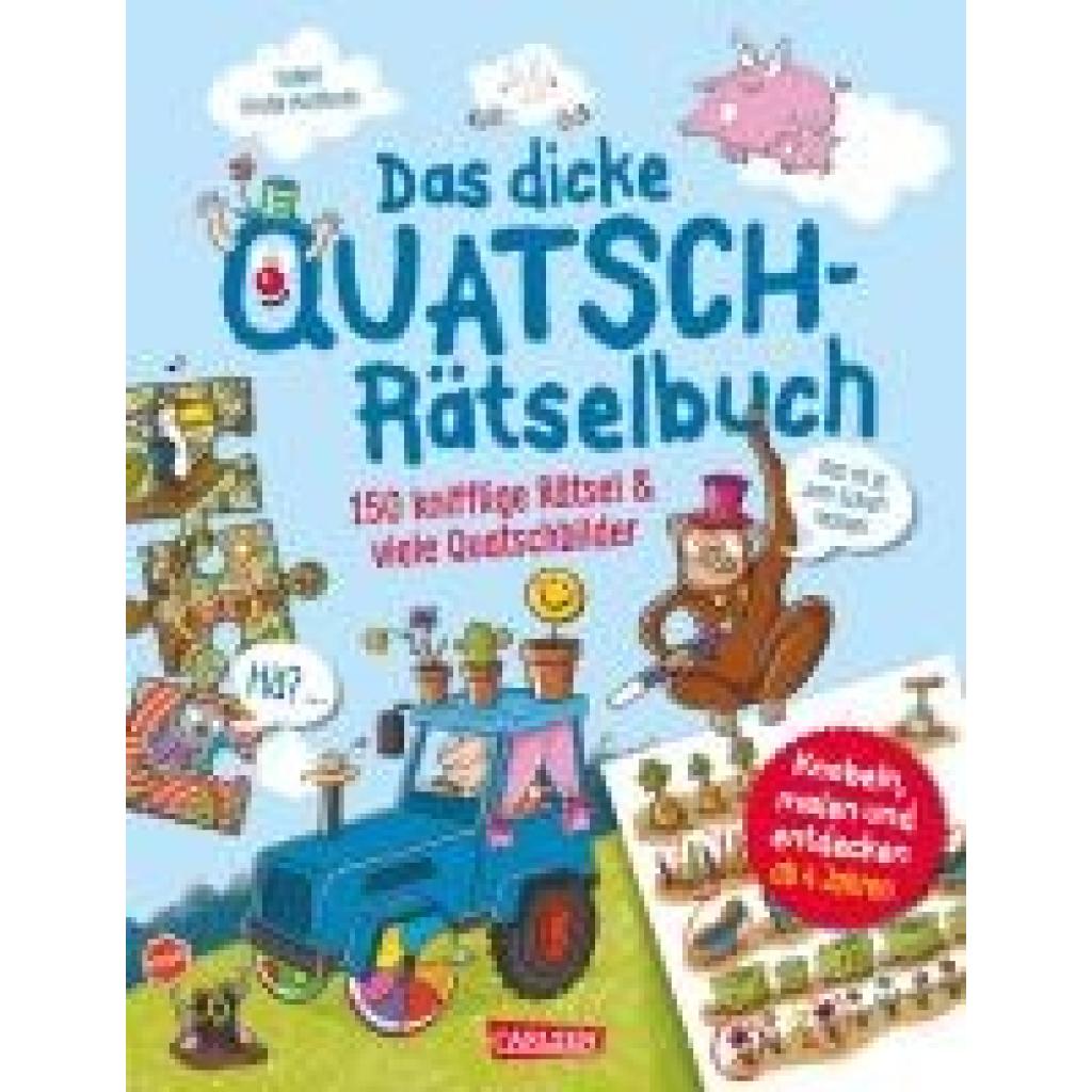 9783551192141 - Große Holtforth Isabel Das dicke Quatsch-Rätselbuch