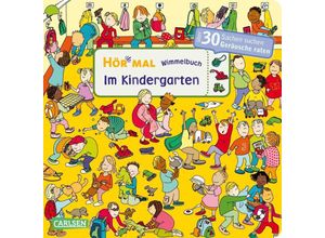 9783551251855 - Hör mal (Soundbuch) Wimmelbuch Im Kindergarten - Julia Hofmann Pappband