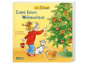 9783551518309 - Conni-Pappbilderbuch   Conni-Pappbilderbuch Conni feiert Weihnachten (mit Klappen) - Liane Schneider Kartoniert (TB)