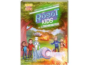 9783551690210 - Die Löschroboter   Die Robot-Kids Bd2 - Bernd Flessner Hannah Fleßner Gebunden