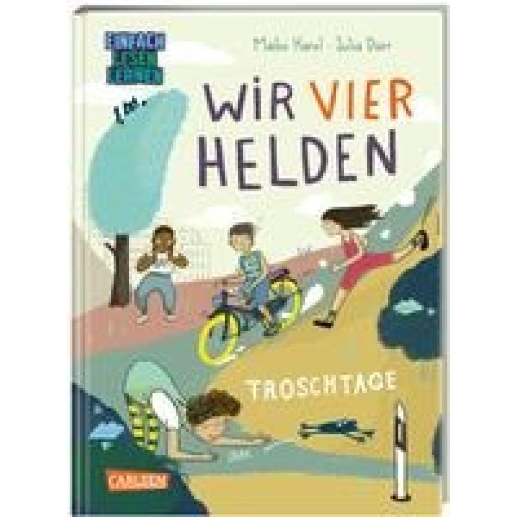 9783551690937 - Harel Maike Wir vier Helden Froschtage