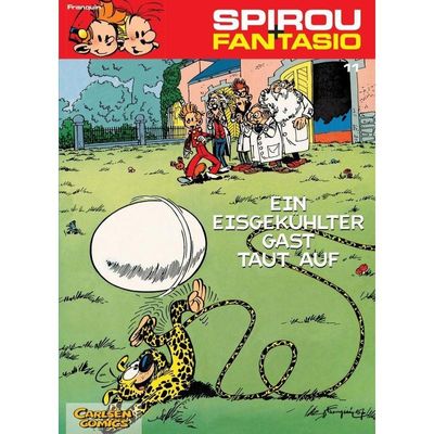 9783551772114 - Ein eisgekühlter Gast taut auf   Spirou + Fantasio Bd11 - Andre Franquin Kartoniert (TB)