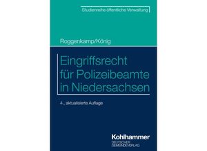 9783555023250 - Eingriffsrecht für Polizeibeamte in Niedersachsen - Jan Roggenkamp Kai König Kartoniert (TB)