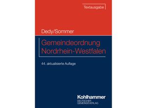 9783555023380 - Gemeindeordnung Nordrhein-Westfalen Kartoniert (TB)