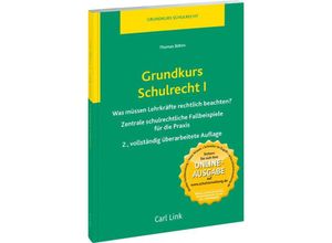 9783556071106 - Grundkurs Schulrecht I - Thomas Böhm Kartoniert (TB)