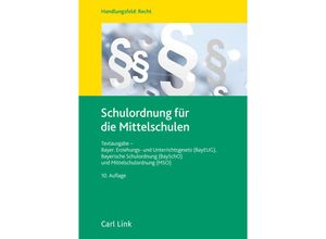 9783556098523 - Schulordnung für die Mittelschulen Gebunden