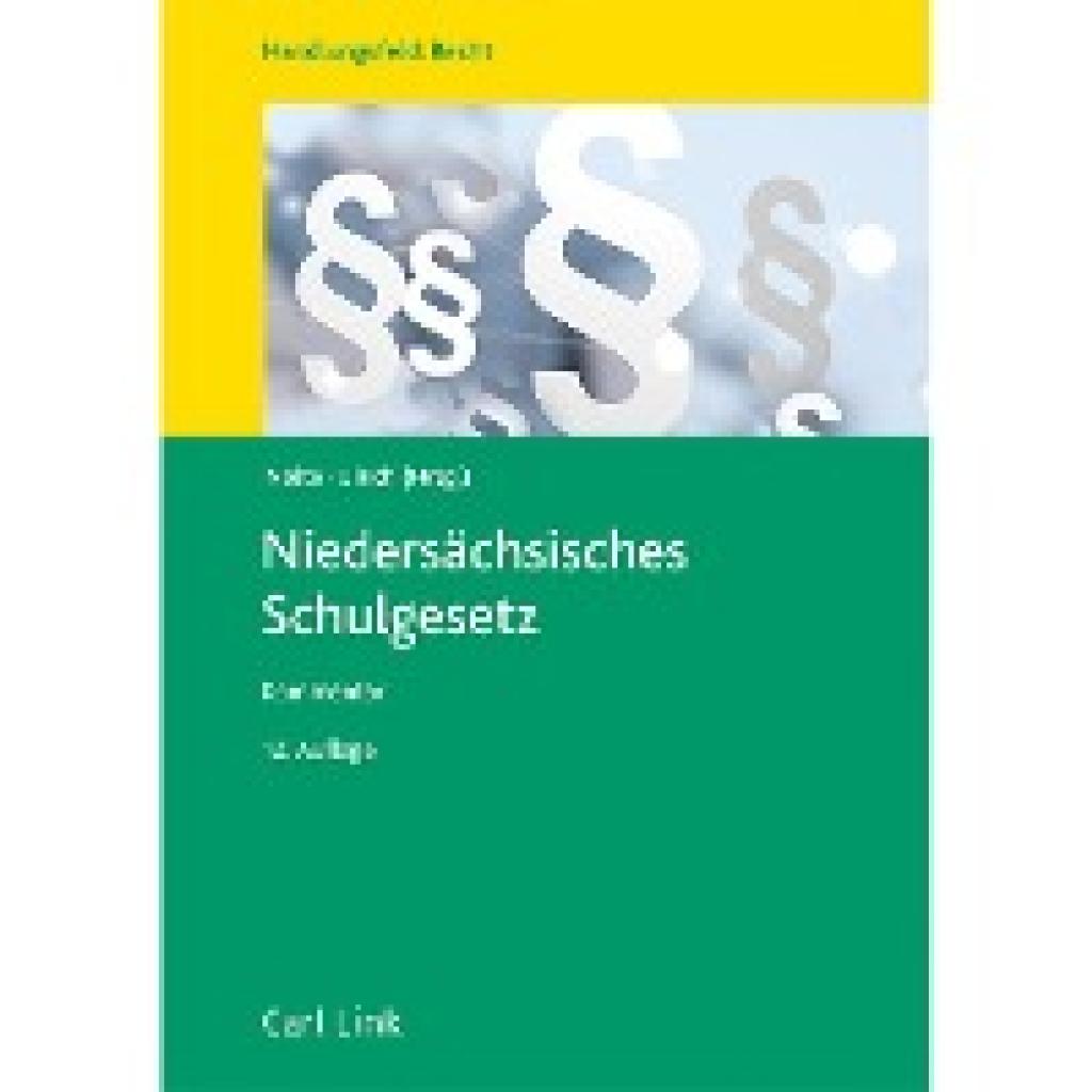 9783556098820 - Niedersächsisches Schulgesetz