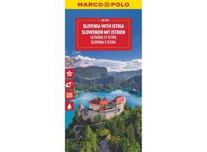 9783575017611 - MARCO POLO Reisekarte Slowenien und Istrien 1250000 Karte (im Sinne von Landkarte)