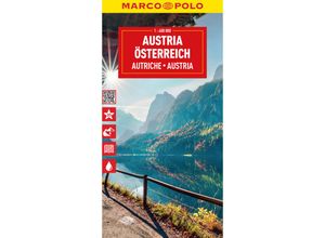 9783575017659 - MARCO POLO Reisekarte Österreich 1400000 Karte (im Sinne von Landkarte)