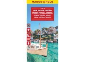 9783575017697 - MARCO POLO Reisekarte Spanien Portugal 11 Mio Karte (im Sinne von Landkarte)