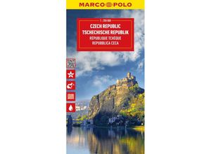 9783575017703 - MARCO POLO Reisekarte Tschechische Republik 1350000 Karte (im Sinne von Landkarte)