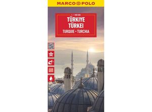 9783575017734 - MARCO POLO Reisekarte Türkei 11 Mio Karte (im Sinne von Landkarte)