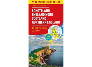 9783575017796 - MARCO POLO Regionalkarte Schottland England Nord 1300000 Karte (im Sinne von Landkarte)