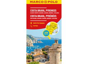 9783575018557 - MARCO POLO Regionalkarte Costa Brava Pyrenäen 1300000 Karte (im Sinne von Landkarte)