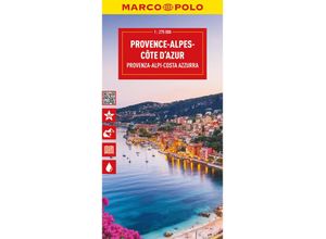 9783575019103 - MARCO POLO Reisekarte Provence-Alpes-Côte dAzur 1275000 Karte (im Sinne von Landkarte)