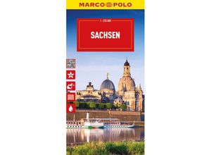 9783575019110 - MARCO POLO Reisekarte Deutschland 09 Sachsen 1225000 Karte (im Sinne von Landkarte)