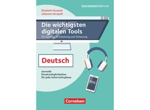 9783589168163 - Die wichtigsten digitalen Tools - Elisabeth Vorspohl Johannes Vorspohl Kartoniert (TB)
