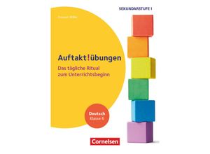 9783589168545 - Auftaktübungen - Sekundarstufe   Auftaktübungen - Sekundarstufe - Klasse 6 - Doreen Wilke Kartoniert (TB)