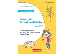 9783589168705 - Freiarbeitsmaterial für die Grundschule - Deutsch - Klasse 3 4 - Alexandra von Plüskow-Kaminski Kartoniert (TB)