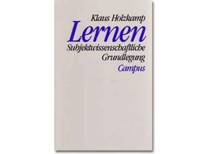 9783593353173 - Lernen - Klaus Holzkamp Kartoniert (TB)