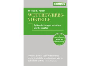 9783593500485 - Wettbewerbsvorteile - Michael E Porter Gebunden