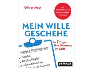 9783593517582 - Mein Wille geschehe - Oliver Mest Kartoniert (TB)