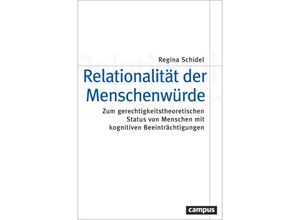 9783593518138 - Relationalität der Menschenwürde - Regina Schidel Kartoniert (TB)