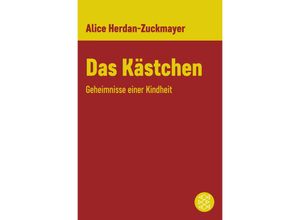 9783596207336 - Das Kästchen - Alice Herdan-Zuckmayer Taschenbuch