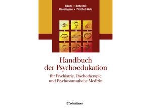9783608431315 - Handbuch der Psychoedukation für Psychiatrie Psychotherapie und Psychosomatische Medizin Gebunden