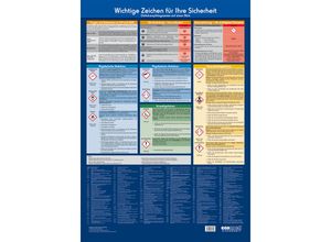 9783609656694 - Wandtafel Wichtige Zeichen für Ihre Sicherheit! - ecomed-Storck GmbH Poster