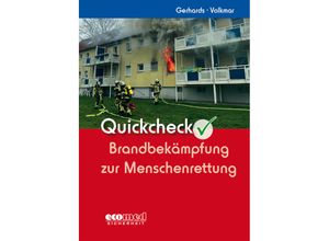 9783609687124 - Quickcheck Brandbekämpfung zur Menschenrettung - Frank Gerhards Guido Volkmar Kartoniert (TB)