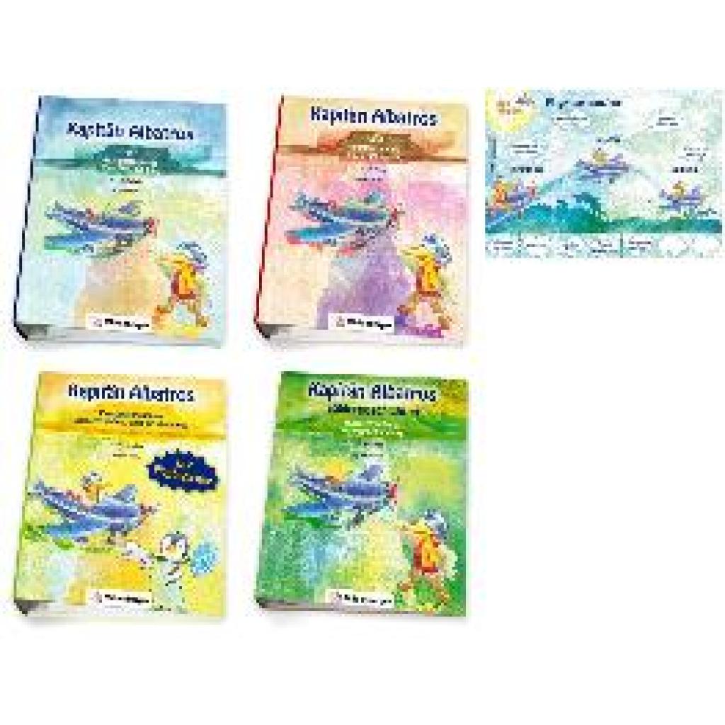 9783619140268 - Müller Bettina Paket Kapitän Albatros - 4 Ordner+Poster