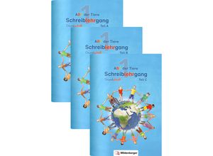 9783619145720 - ABC der Tiere Neubearbeitung 2016 ABC der Tiere 1 - Schreiblehrgang Grundschrift Teil A B und C 3 Teile - Klaus Kuhn Kerstin Mrowka-Nienstedt Geheftet