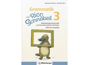 9783619320448 - Grammatik mit Rico Schnabel Klasse 3 - silbierte Ausgabe - Stefanie Drecktrah Mareike Hahn Geheftet