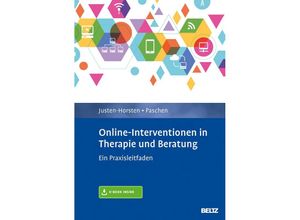 9783621281645 - Online-Interventionen in Therapie und Beratung m 1 Buch m 1 E-Book - Agnes Justen-Horsten Helmut Paschen Gebunden