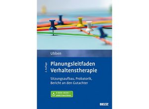 9783621282635 - Planungsleitfaden Verhaltenstherapie m 1 Buch m 1 E-Book - Bernd Ubben Gebunden