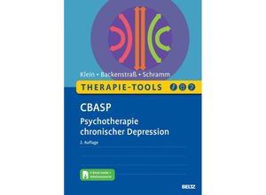 9783621289467 - Therapie-Tools CBASP m 1 Buch m 1 E-Book - Jan Philipp Klein Matthias Backenstraß Elisabeth Schramm Kartoniert (TB)