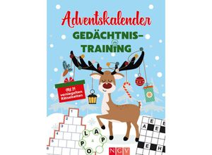 9783625194538 - Adventskalender Gedächtnistraining Kartoniert (TB)