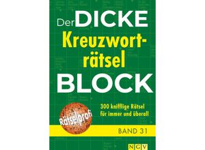 9783625194651 - Der dicke Kreuzworträtsel-Block Band 31 Kartoniert (TB)