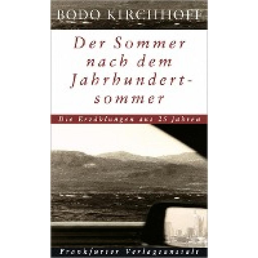 9783627001209 - Kirchhoff Bodo Der Sommer nach dem Jahrhundertsommer