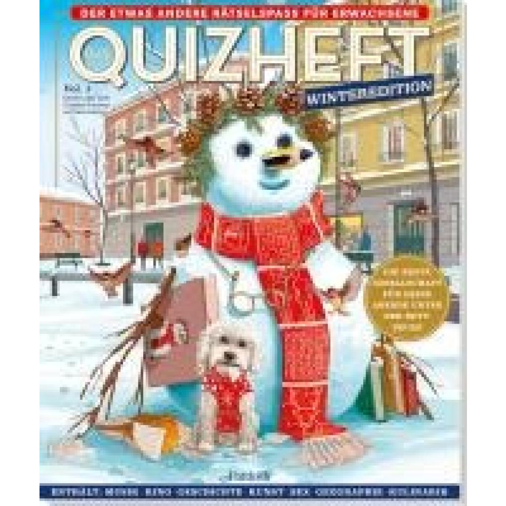 9783629009777 - López Valle Daniel Das Quizheft - Winteredition