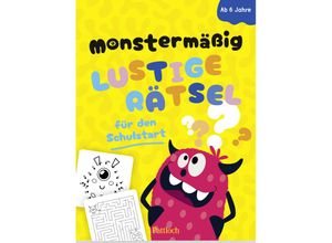 9783629011091 - Monstermäßig lustige Rätsel für den Schulstart Kartoniert (TB)