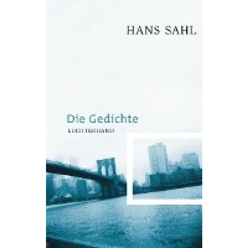 9783630872889 - Die Gedichte - Hans Sahl Leinen