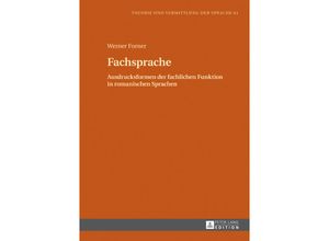 9783631733226 - Fachsprache - Werner Forner Gebunden