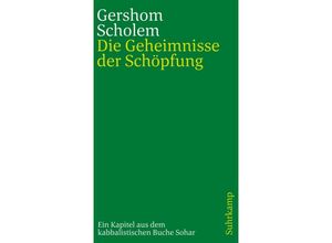 9783633241804 - Die Geheimnisse der Schöpfung - Gershom Scholem Kartoniert (TB)