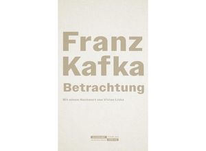 9783633543328 - Betrachtung - Franz Kafka Gebunden