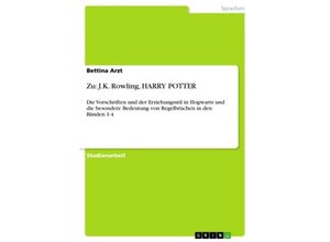 9783638861083 - Zu JK Rowling HARRY POTTER - Bettina Arzt Kartoniert (TB)