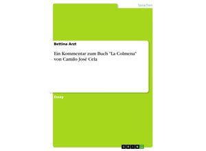 9783638863964 - Ein Kommentar zum Buch La Colmena von Camilo José Cela - Bettina Arzt Kartoniert (TB)